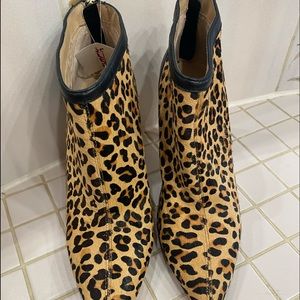 Sweet as hell leopard booties. 9.5